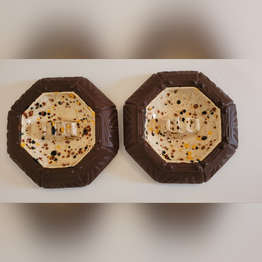 Vintage Arnels set of two matching ashtrays 1970s